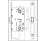 Защелка ADDEN BAU WC WC-5096 MAG M.CHROME (Хром матовый) врезная магнитная межкомнатная 940002025018 2