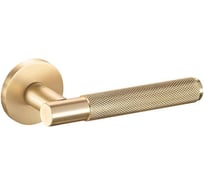 Ручка дверная BUSSARE ORLA A-32-50 W.GOLD (Валлийское золото) тонкая розетка 940002024278