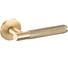 Ручка дверная BUSSARE ORLA A-32-50 W.GOLD (Валлийское золото) тонкая розетка 940002024278 1