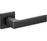 Ручка дверная BUSSARE FORTE A-59-40 BLACK (Черный) тонкая розетка 940002024289 1