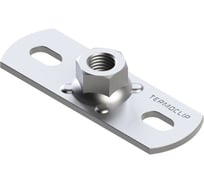 Пластина опорная для высоких нагрузок Termoclip TBP H 4F2 M16 Hdg (10 шт/кор) 9124105-212