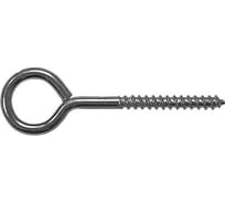 Шуруп-крючок ЮпитерСталь О-образный 6х60, ОЦ. 200 шт., ZJU01435