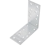 Крепежный равносторонний уголок РемоКолор KUR 2 мм, 80x80x40 мм 710-2084