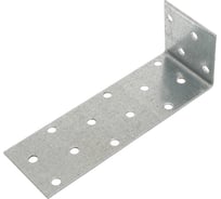 Крепежный анкерный уголок РемоКолор KUL 2 мм, 40x120x40 мм 710-0412