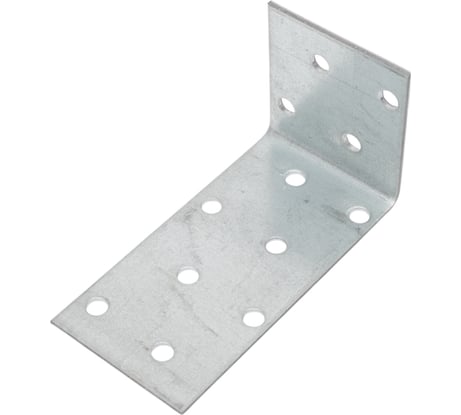 Крепежный анкерный уголок РемоКолор KUL 2 мм, 40x80x40 мм 710-0408