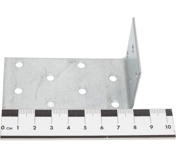 Крепежный анкерный уголок РемоКолор KUL 2 мм, 40x80x40 мм 710-0408