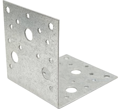 Крепежный уголок РемоКолор KU 2 мм, 105x105x90 мм 710-0099