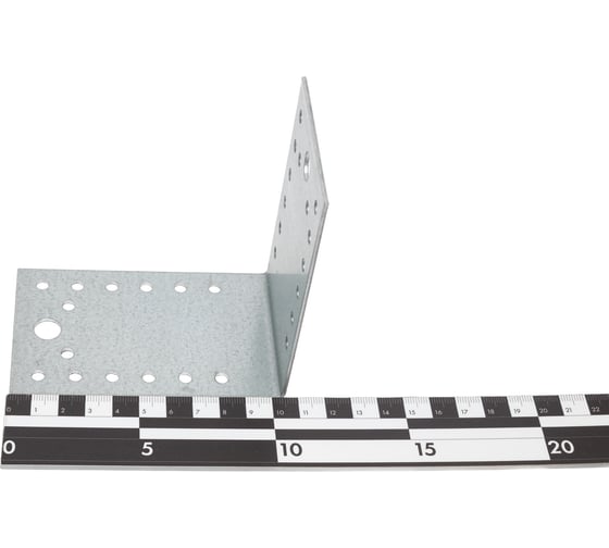 Крепежный уголок РемоКолор KU 2 мм, 105x105x65 мм 710-0096