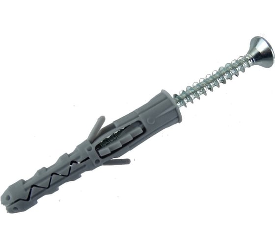 Дюбель СаМат Плюс с шурупом 6х 70 п/б (45 шт) KRP-6543