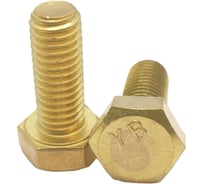 Болт Крепстор 8х20 DIN 933, латунь, 2 шт. 4665317076092