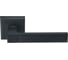 Дверные ручки RUCETTI Комплект RAP 16-S BL + Защелка RP1895 BL + Сантехническая Завёртка RAP WC-S BL, цвет - чёрный 9016056 1