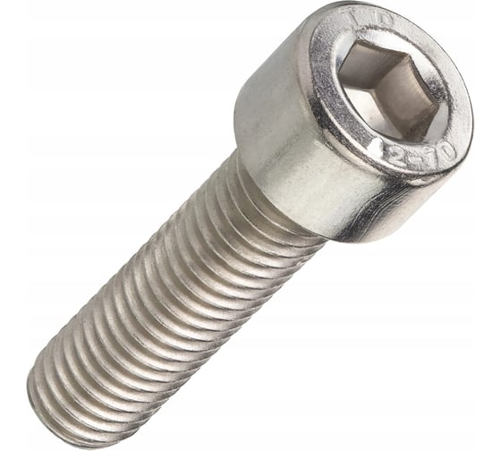 Винт с внутренним шестигранником TOOLAS DIN 912 М 16х40 (нерж. сталь, А2), 2 шт. 11943