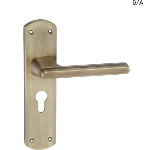 Ручка на планке HAUSKRAFTER 1950, бронза/графит O-1950-8Plate-BA/MBN O-1950-8"Plate-BA/MBN