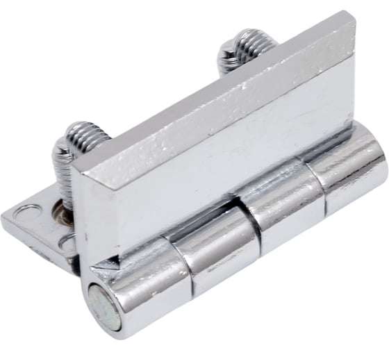 Накладная петля ТРИЗАМ ПН4040.1.2.1 (40х40 мм; металл; хром; 4 шпильки М5; 180 градусов) TRZ0089 1