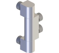 Профильный шарнир ТРИЗАМ (80х20 мм; латунь; хром) TRZ0082