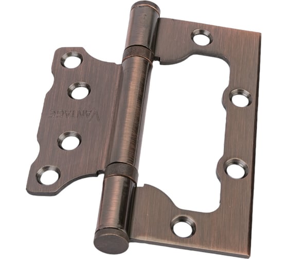 Петля без врезки Вантаж медь, 2 шт. 2BB-AC