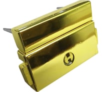 Нажимной замок Левша 25x32 мм, золото У8-7039.З