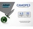 Саморез ARNO INDUSTRIES 4,2х32 мм с прессшайбой острый 250 шт. для крепления листовых материалов RAL 6005 зеленый AB3704203265298 AB3704203265298-250 2