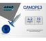 Саморез ARNO INDUSTRIES 4,2х19 мм с прессшайбой острый 1000 шт. для крепления листового металла RAL5005 цвет синий AB3704201955A07 AB3704201955A07-1000 2