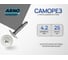 Саморез ARNO INDUSTRIES 4,2х25 с прессшайбой острый 500 шт. для крепления листовых материалов RAL9003 белый AB3704202593007 AB3704202593007-500 2