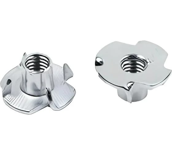 Гайка крыльчатая ARNO INDUSTRIES М8 3000 шт DIN 1624 врезная для крепления и быстрого монтажа резьба длина 10 мм сталь оцинкованная A2J000810033098-3000
