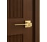 Ручка дверная HAUSKRAFTER на квадратной розетке OTS-002, золото OTS-002-Rose-Gold 2