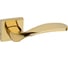 Ручка HAUSKRAFTER на квадратной розетке,с замком-защелкой OTS-006, золото OTS-006-Small-Gold 1