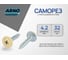 Саморез ARNO INDUSTRIES 4,2х32 с прессшайбой острый 500 шт. для крепления листового металла и профиля цвет RAL1014 AB370420321B507 AB370420321B507-500 2