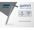 Шуруп ARNO INDUSTRIES крючок 6х120 мм Г образный 100 шт. оцинкованный для крепления и подвеса ABR106012031098 ABR106012031098-100 2