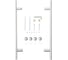 Ручки-скобы Avers HC-0920-30*15/300-INOX/201 00036116 3