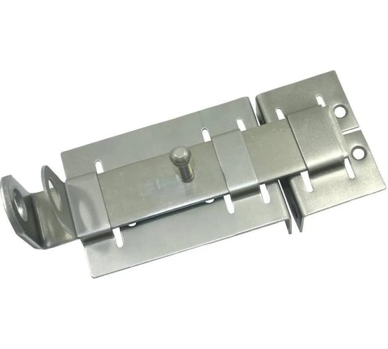 Задвижка дверная 23 Болта ЗД-04 цинк для калитки, двери, 1 шт УТ-00016774ф1