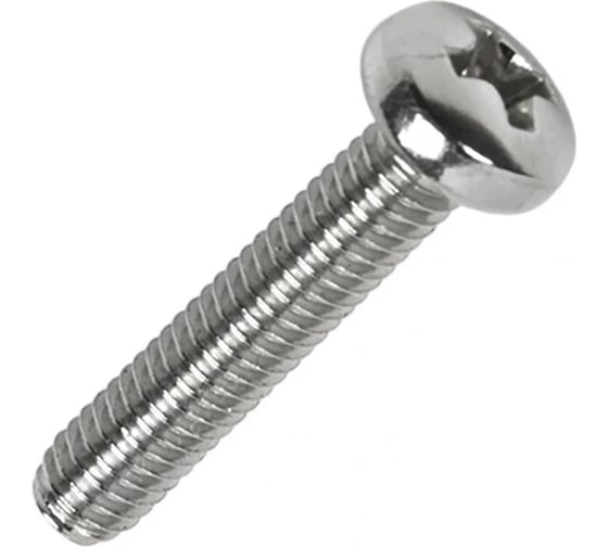 Винт ОПМ DIN 7985 М4x55 4.8 zn 500 шт П0000016663