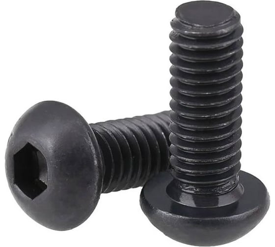 Винт ОПМ ISO 7380-1 М6x60 010.9 black flZnncL-480h 100 шт УТ000140276