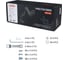 Кронштейн UNITEKI FMGT201BRD PRO LINE для монитора со струбциной системы газ лифт, поддерживающий большую нагрузку, диагональ 22-57 + адаптеры VESA 1420 10