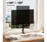 Кронштейн UNITEKI FMGT91PIPE для монитора к столу со струбциной и креплением на трубе, системы газлифт, диагональ 17-35, крепление с функцией перемещения в вертикальной плоскости 1866 5