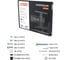 Ультра тонкий поворотно-наклонный кронштейн UNITEKI FM250USLIM PRO LINE для телевизора или монитора на стену с телескопической системой вылета, диагональ 37-75 1624 10