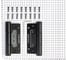 Петля карточная с доводчиком Doorlock H60/HYD/AL Black черная, без врезки, комплект из 2 шт., 2 скорости закрывания, ФОП фиксация в открытом пол 74091 4
