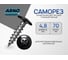 Саморез кровельный ARNO INDUSTRIES 4,8х70 1000 шт. для крепления кровельных материалов цвет RAL 9005 глубокий черный AB5304807095598 AB5304807095598-1000 2