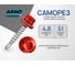 Саморез кровельный ARNO INDUSTRIES 4,8х51 2000 шт. для крепления кровельных материалов цвет RAL3011 коричнево красный AB530480513AV98 AB530480513AV98-2000 2