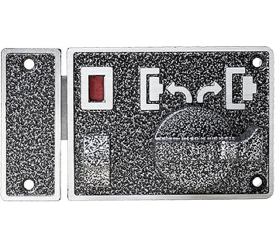Замок накладной APECS R06-C-GR (ЗН2-АС) 00035662