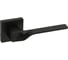 Ручка дверная на квадратной розетке HAUSKRAFTER OTS-002, чёрный OTS-002-Rose-Black 1
