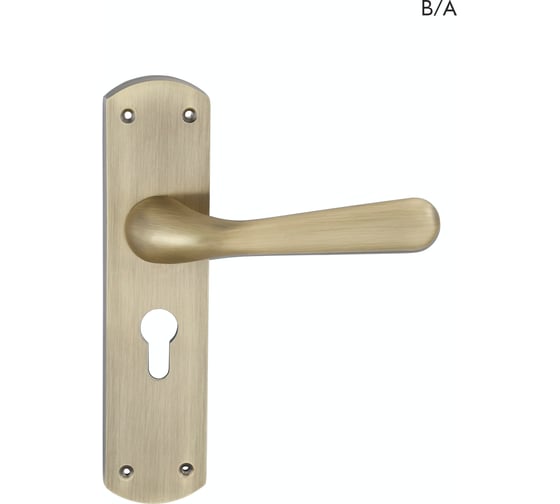 Ручка на планке HAUSKRAFTER 1946, бронза O-1946-8Plate-BA O-1946-8"Plate-BA