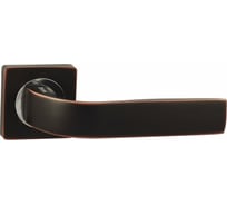 Ручка дверная ЦАМ черный с патиной Вантаж V01BL