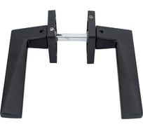 Ручка дверная ЦАМ черный Вантаж V44BL