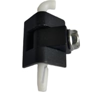 Угловая петля ТРИЗАМ (под толщину металла 1,5 мм; черная; металл; штырь Делрин) TRZ0010