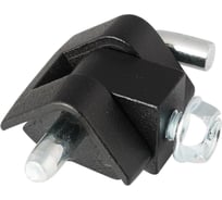 Угловая петля ТРИЗАМ (под толщину металла 1,5-2 мм; черная; металл; штырь 21) TRZ0014