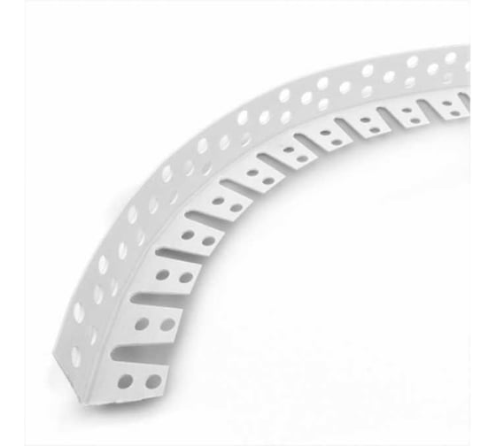 Угол арочный ПВХ RBM 3м (100 шт) МП 24480