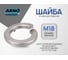 Шайба ARNO INDUSTRIES пружинная М18 5кг (примерно 84 шт.) DIN 127 ГОСТ 6402 гровер для стопорения резьбовых соединений от самооткручивания A37001800000607 A37001800000607-5 2