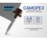 Саморез кровельный ARNO INDUSTRIES 4,8х51 3000 шт. для крепления кровельных материалов цвет RAL 8017 шоколадно-коричневый AB530480518FN98 AB530480518FN98-3000 2