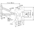 Наклонно-поворотный кронштейн Algenium для телевизора LS 51-21 черный БП-00011723 3